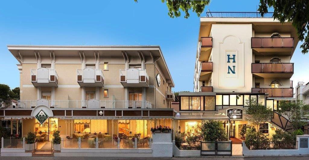 Hotel Tulipe Nazionale Riccione Esterno foto